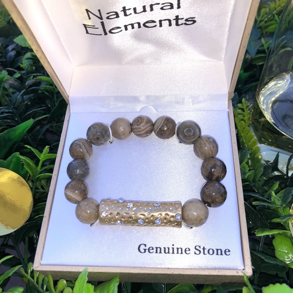 Natural Elements Stone Bracelet - Picture 4 of 6